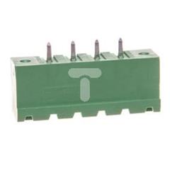 Gniazdo pinowe 4P 320V 8A zielone MSTBV 2,5/ 4-GF-5,08 1777099