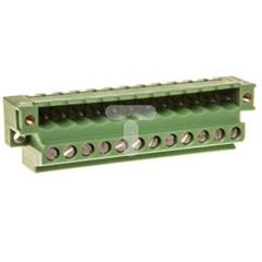 Wtyk śrubowy do płytek drukowanych 12P zielony MVSTBU 2,5/12-GFB-5,08 1788444