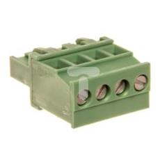 Wtyk śrubowy do płytek drukowanych 4P zielony MVSTBR 2,5/ 4-ST-5,08 1792265