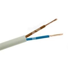 Przewód płaski H03VVH2-F (OMYp) 2x0,5 biały 300/300V /100m/