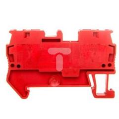 Listwa zaciskowa przepustowa 2-przewodowa 0,08-6mm2 czerwona ST 4 RD 3037151