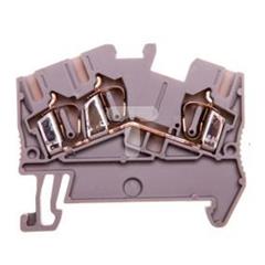 Listwa zaciskowa przepustowa 3-przewodowa 0,08-4mm2 szara STS 2,5-TWIN 3031720