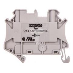 Złączka diodowa 2-przewodowa 0,14-4mm2 szara UT 2,5-MTD-DIO/R-L 3064140
