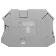 Pokrywa zamykająca 2,2x57,8x47,5mm szara D-Ut 2,5/4-Twin 3047141 /50szt./