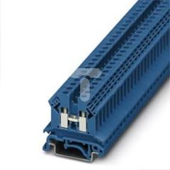 Złączka szynowa przepustowa 2-przewodowa 0,2-4mm2 niebieska UK 2,5 B BU 3001048