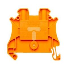 Listwa zaciskowa przepustowa 2-przewodowa 0,14-6mm2 pomarańczowa UT 4 OG 3045101
