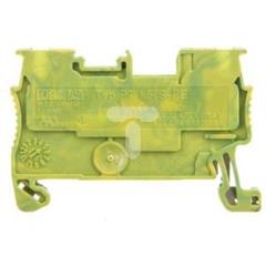 Złączka szynowa ochronna 2-przewodowa 0,14-1,5mm2 zielono-żółta PT 1,5/S-PE 3208139