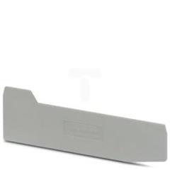 Pokrywa zamykająca 2x43,2x141mm szara D-ZPV 1,5/2,5 (8/1) 3031050 /25szt./