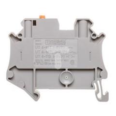 Złączka szynowa z odłącznikiem nożowym 2-przewodowa 0,14-6mm2 szara UT 4-MT UT 3046139