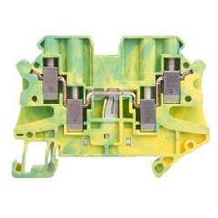 Listwa zaciskowa ochronna 4-przewodowa 0,14-6mm2 zielono-żółta UT 4-QUATTRO-PE 3044597