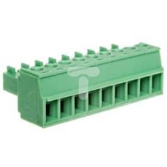 Wtyk śrubowy do płytek drukowanych 9P zielony MC 1,5/ 9-ST-3,81 1803646