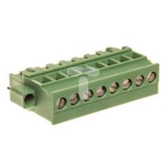 Wtyk śrubowy do płytek drukowanych 8P zielony MVSTBR 2,5/ 8-STF-5,08 1835151