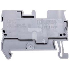 Złączka szynowa 2-przewodowa 0,08-1,5mm2 szara ST 2,5/ 1P 3040012