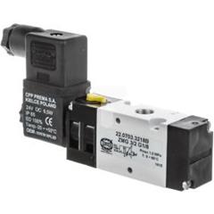 Zawór rozdzielający 24V DC 1MPa ZMG 3/2 G1/8 22.0703.3218B