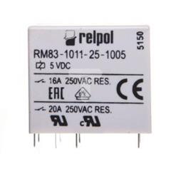 Przekaźnik miniaturowy 1P 8A 5V DC PCB RM83-1011-25-1005 440507