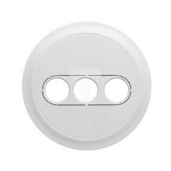 CELIANE Plakietka gniazd 3xRCA/YUV/S-V biała 068213