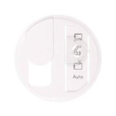 CELIANE Plakietka gniazda multimedialnego 1xRJ45 biała 068291