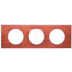 CELIANE Ramka potrójna drewno cedr 069173