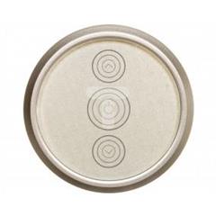 CELIANE Plakietka dotykowego sterownika rolet szkło tytanowe 068344