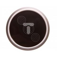 CELIANE Plakietka dotykowego sterownika rolet szkło grafitowa 068348