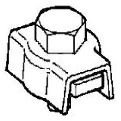 Uchwyt do przewodu podwójny, przew. O 3 do 5mm, do XY2C XY2CZ513