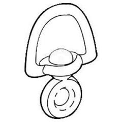 Wspornik przewodu obrotowy, do XY2C XY2CZ602