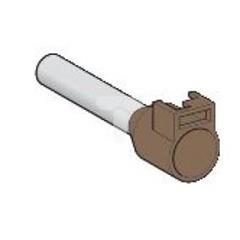 Końcówka tulejkowa izolowana 10mm2 brązowa DZ5CA103 /100szt./