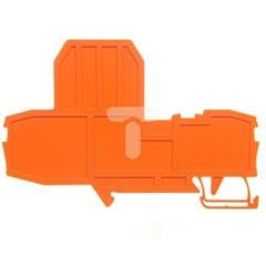 Ścianka końcowa do złączek bezpiecznikowych pomarańczowa 2006-992 /25szt./