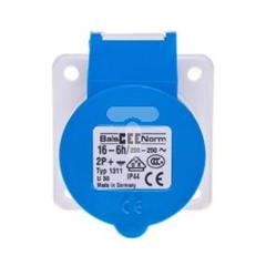 Gniazdo tablicowe 16A 3P 230V 6h IP44 proste 1311