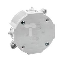 Elda Puszka naścienna ze złączką szara P-5 P5ZZL03