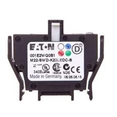 Styk pomocniczy 2P z diodą LED niebieską montaż czołowy SmartWire-DT 116010