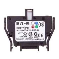 Styk pomocniczy 2P z diodą LED czerwoną montaż czołowy SmartWire-DT 116012