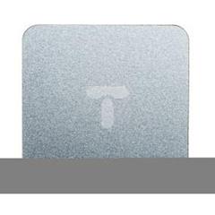 Etykieta opisowa samoprzylepna do kaset 22x22mm srebrna bez opisu Sirius ACT 3SU1900-0AF81-0AA0