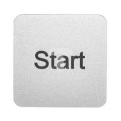 Etykieta opisowa samoprzylepna do kaset 22x22mm srebrna /START/ Sirius ACT 3SU1900-0AF81-0DT0