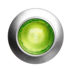 Lampka podświetlana do przycisku 30mm zielony bez samopowrotu metalowy IP69k Sirius ACT 3SU1061-0JD40-0AA0