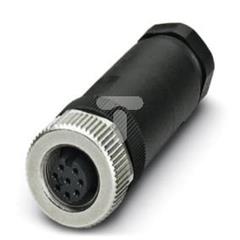 Złącze wtykowe 8-pinów gniazdo proste M12 na kabel 6-8mm SACC-M12FS-8CON-PG9-M 1513347