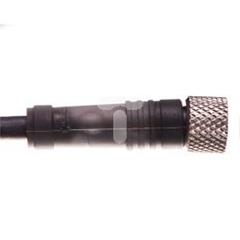 Złącze żeńskie M8 proste 3-pinowe kabel 2m PUR XZCP0566L2