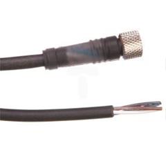 Złącze żeńskie M8 proste 4-pinowe kabel 5m PUR XZCP0941L5