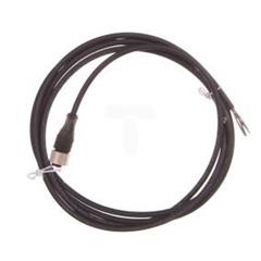 Złącze żeńskie M12 proste 4-pinowe kabel 2m PUR XZCP1169L2