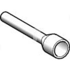 Końcówka tulejkowa izolowana 0,5mm2 biała DZ5CE005L12 /100szt./