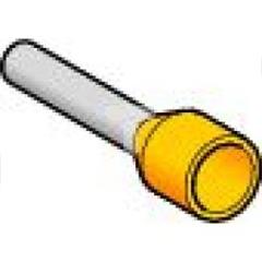 Końcówka tulejkowa izolowana 6mm2 żółta DZ5CE062D /100szt./
