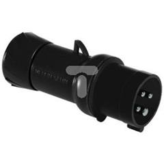 Przemysłowa wtyczka przenośna, prosta, 16A, 3p+E, 480...500 V AC, IP 44 PKX16M444
