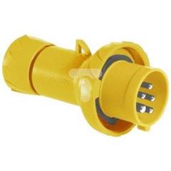 Przemysłowa wtyczka przenośna, prosta, 16A, 3p+N+E, 100...130 V AC, IP 67 PKX16M715