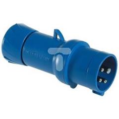 Przemysłowa wtyczka przenośna, prosta, 32A, 2p+E, 200...250 V AC, IP 44 PKX32M423