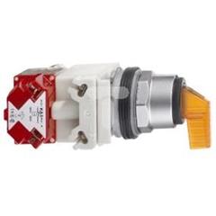 Przełącznik piórkowy podśw. O 30, bursztynowy, 2 poz., stab., 24 V AC/DC 9001K11J35LYFA