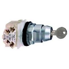 Przełącznik piórkowy O 30, 2 poz., przełączenie kluczem, RONIS 455, lewy 9001KS11K1R