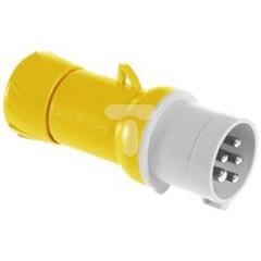 Przemysłowa wtyczka przenośna, prosta, 16A, 3p+N+E, 100...130 V AC, IP 44 PKE16M415