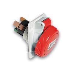 Gniazdo kontenerowe, kątowe, 32A, 3 bieg+PE, 400...440 V AC, IP67 PKY32F7C4