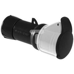 Przenośne gniazdo przemysłowe, 32A, 3p+E, 480...500 V AC, IP 44 PKF32M444