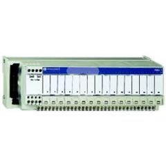 Podstawa bazowa pasywna wejsciowa 16-kanałów, 2 zaciski/kanał,LED ABE7H16S43